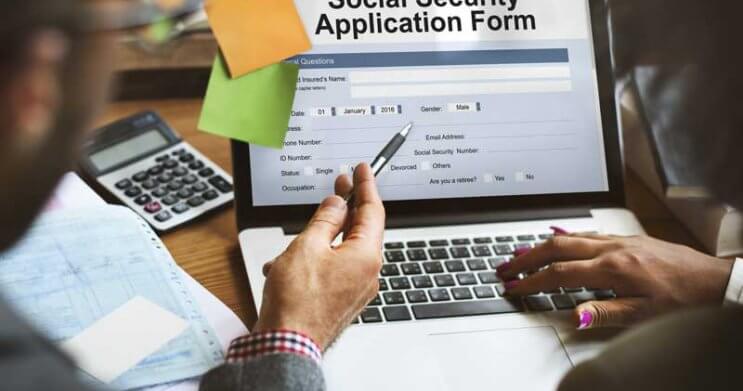 Social Security Application Form